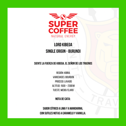 Super Coffee - Lord Kibega (Origen Burundi)